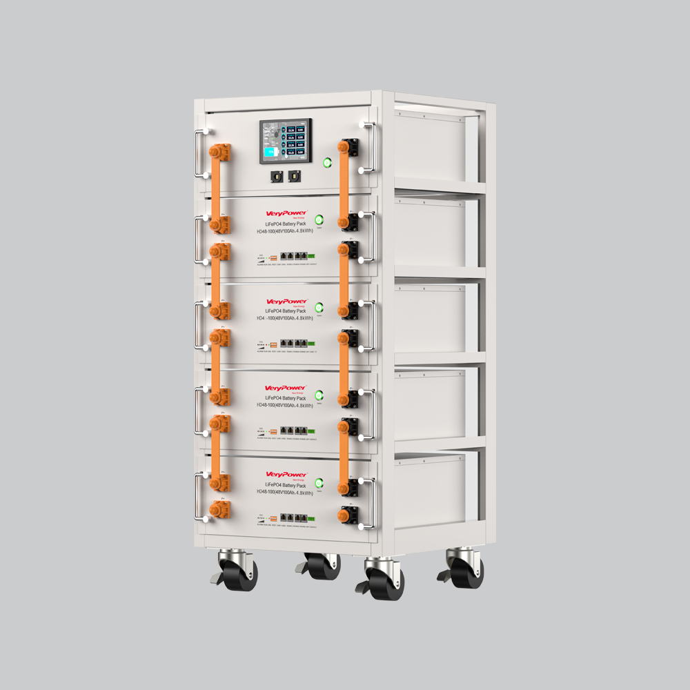 48v Solar Energy Rack Mounted Battery 5kwh 10kwh 50ah 100ah 120ah 200ah ...